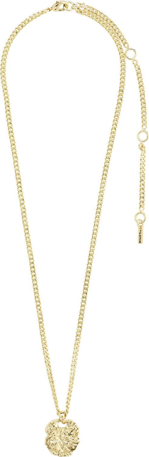 SCOTTIE recycled coin necklace gold-plated