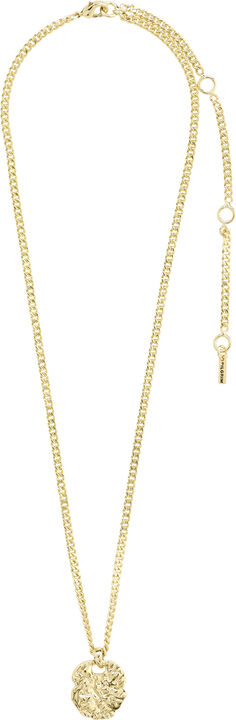 SCOTTIE recycled coin necklace gold-plated