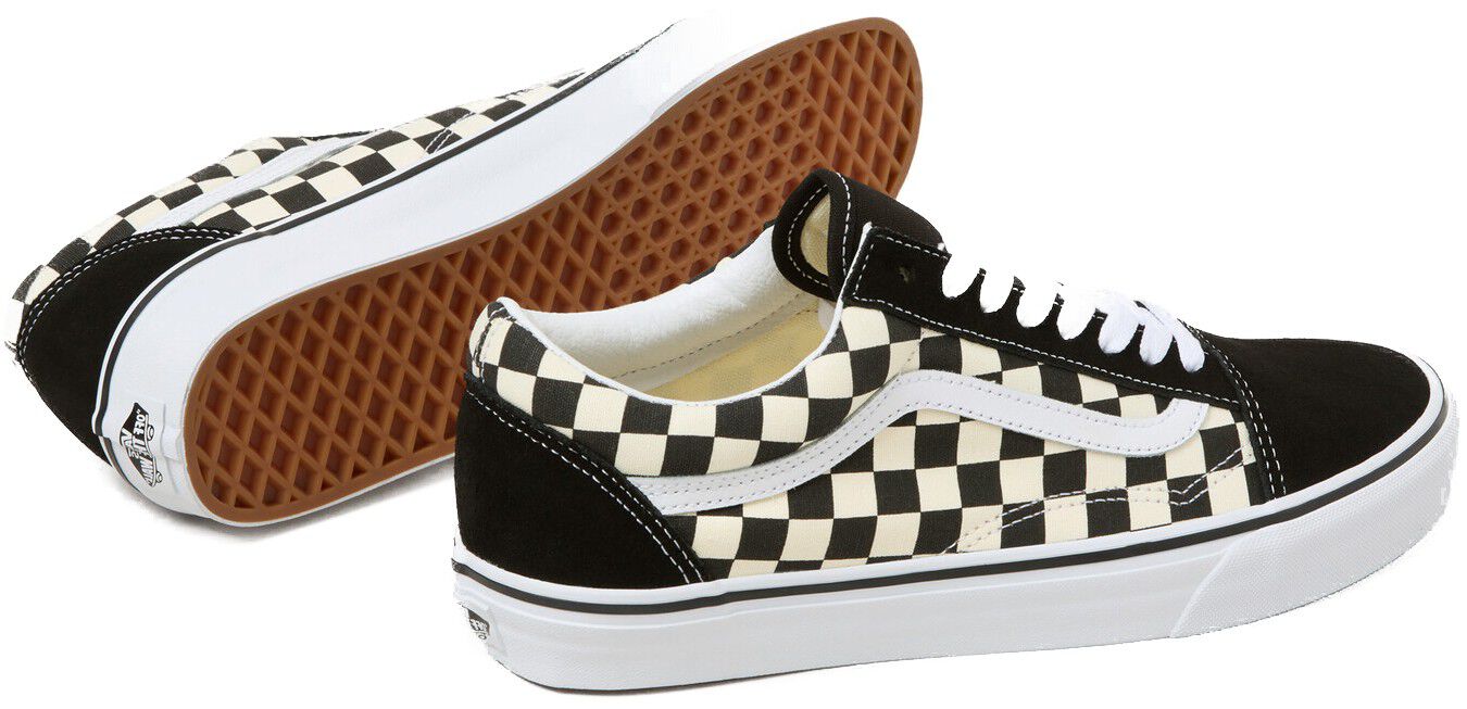 UA Old Skool PRIMARY CHECK BLK/WH