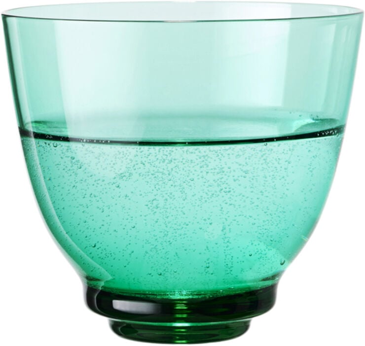 Flow Vandglas 35 cl emerald green