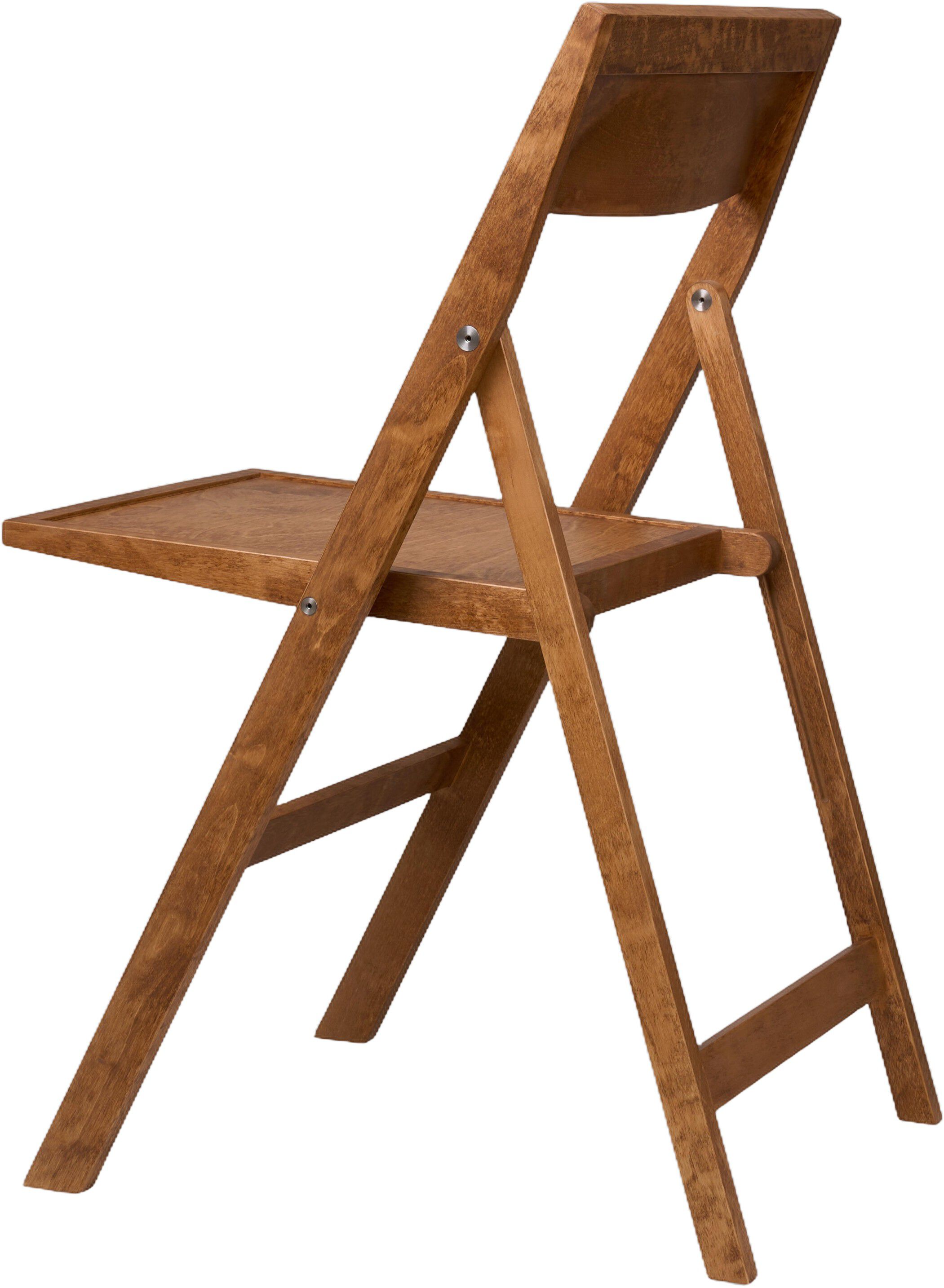 Folding Flat Chair | Warm Brown Birch