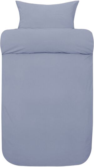 Frøya økologisk sengesæt denimblå