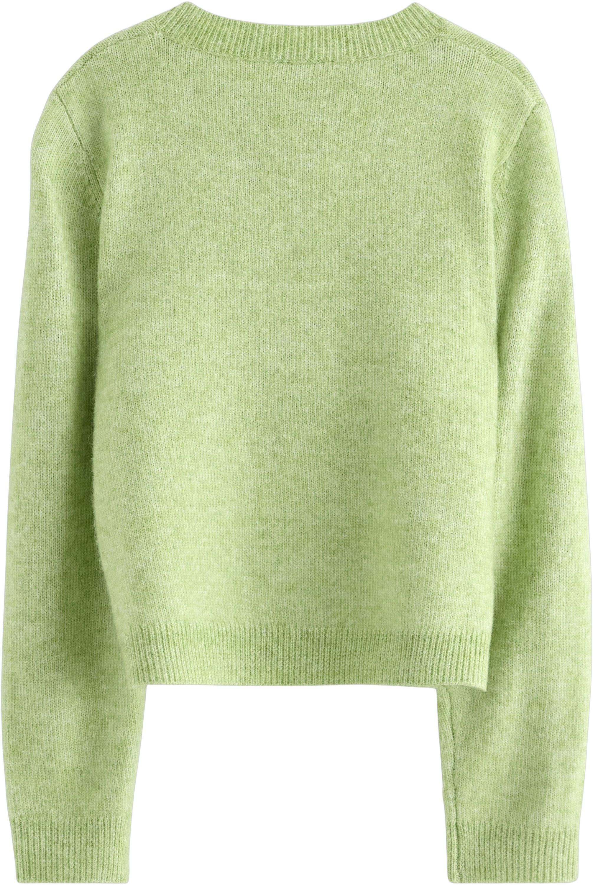 Strikket cardigan med en afslappet