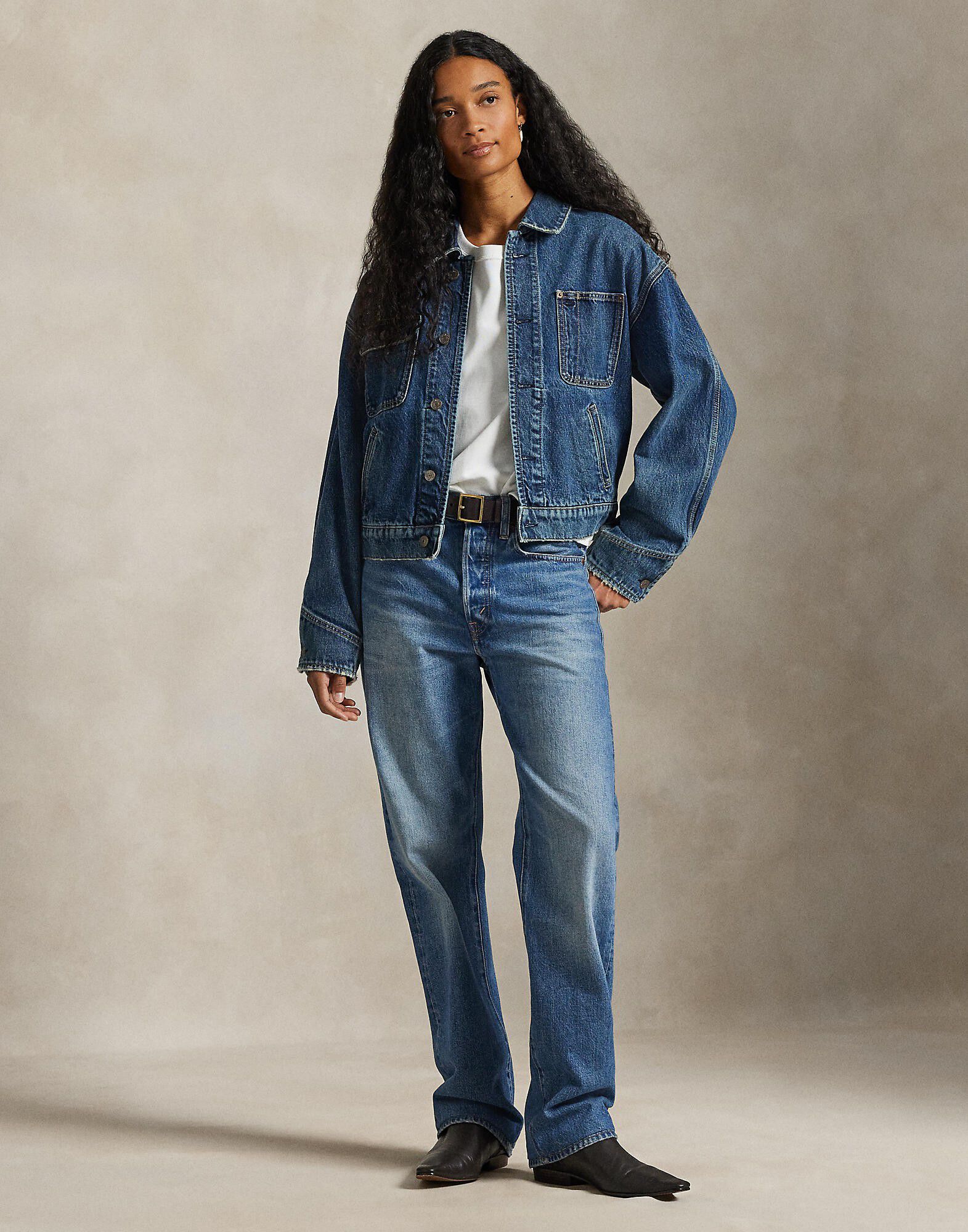 Denim Dungaree Jacket