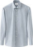 Contemporary Fit Light blue Parrot Print Signature Twill Shirt