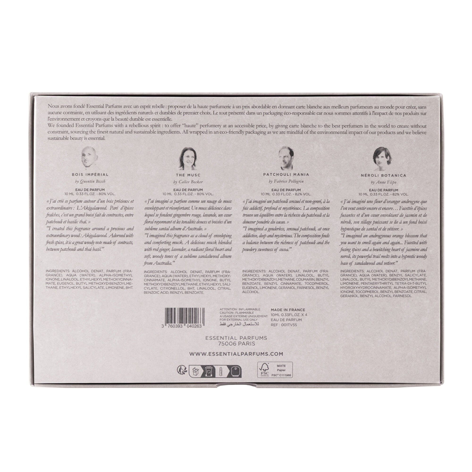 DISCOVERY TRAVEL SET : 4*10ML