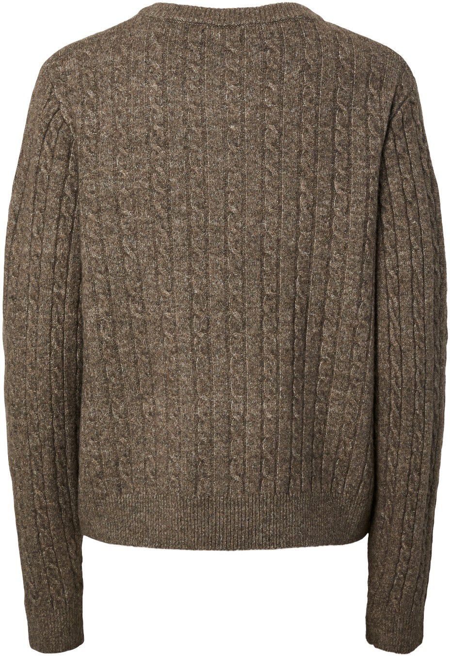 PCSILLY LS CABLE CARDIGAN KNIT NOOS