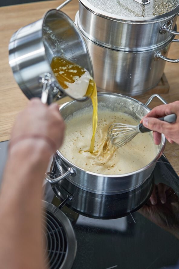 Pro Serveringspande 24 cm, 18/10 rustfrit stål