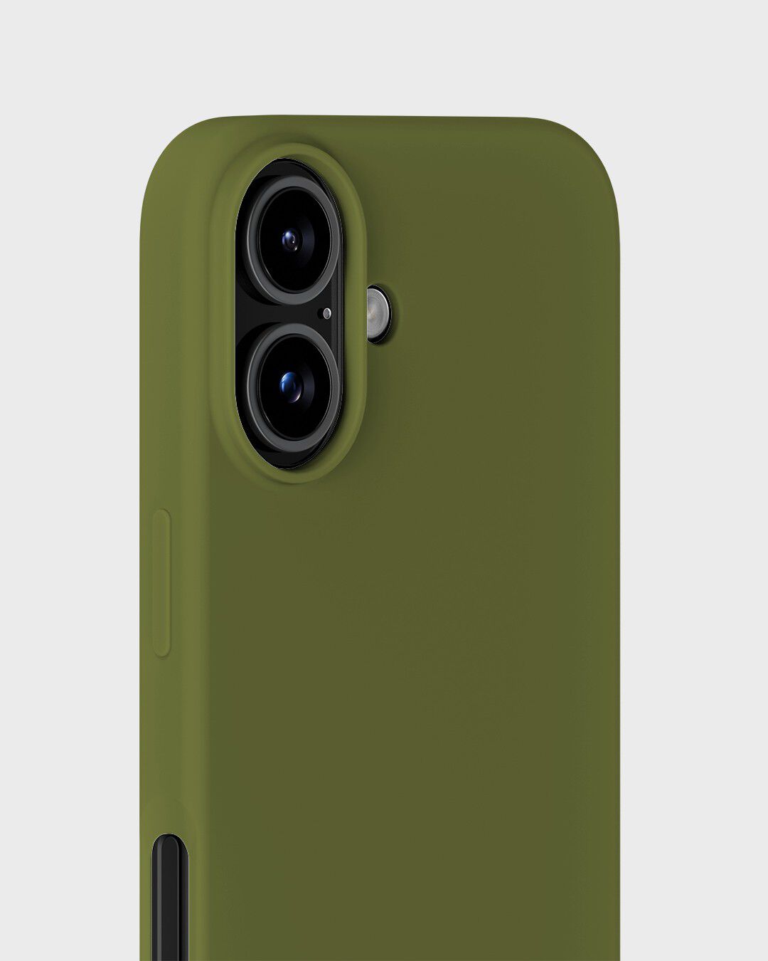 Silicone Case iPhone 16 Pickled Green