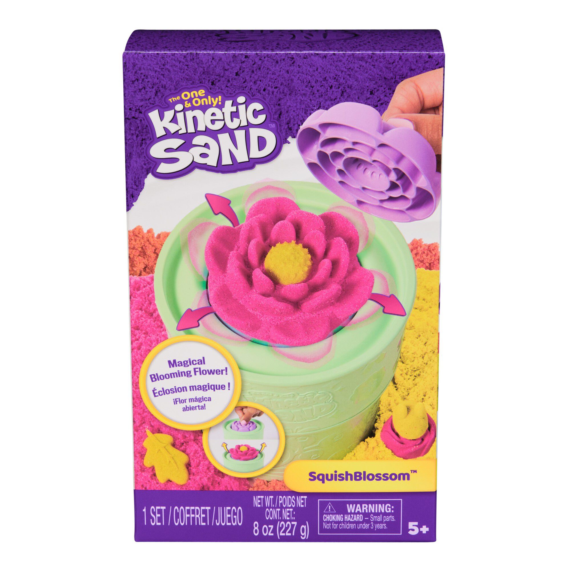 Kinetic Sand Squish Bloss