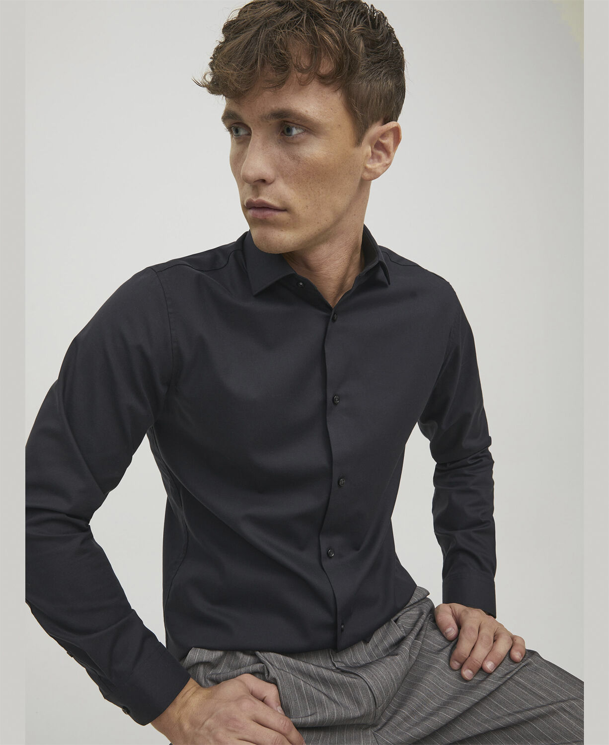 JPRBLAPARKER SHIRT L/S NOOS