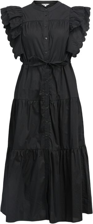 OBJHOPE CHINNA RE S/S LONG DRESS E