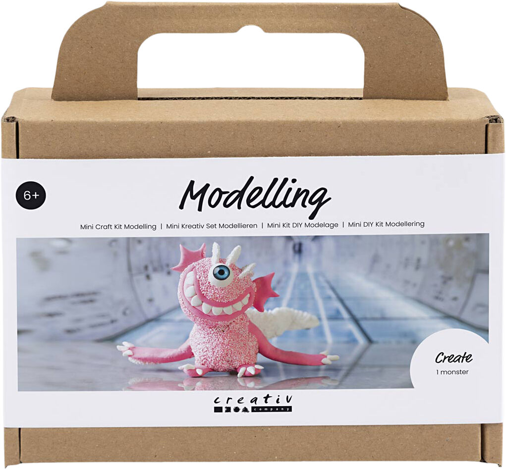 Mini DIY Kit Modellering, Monster Sally