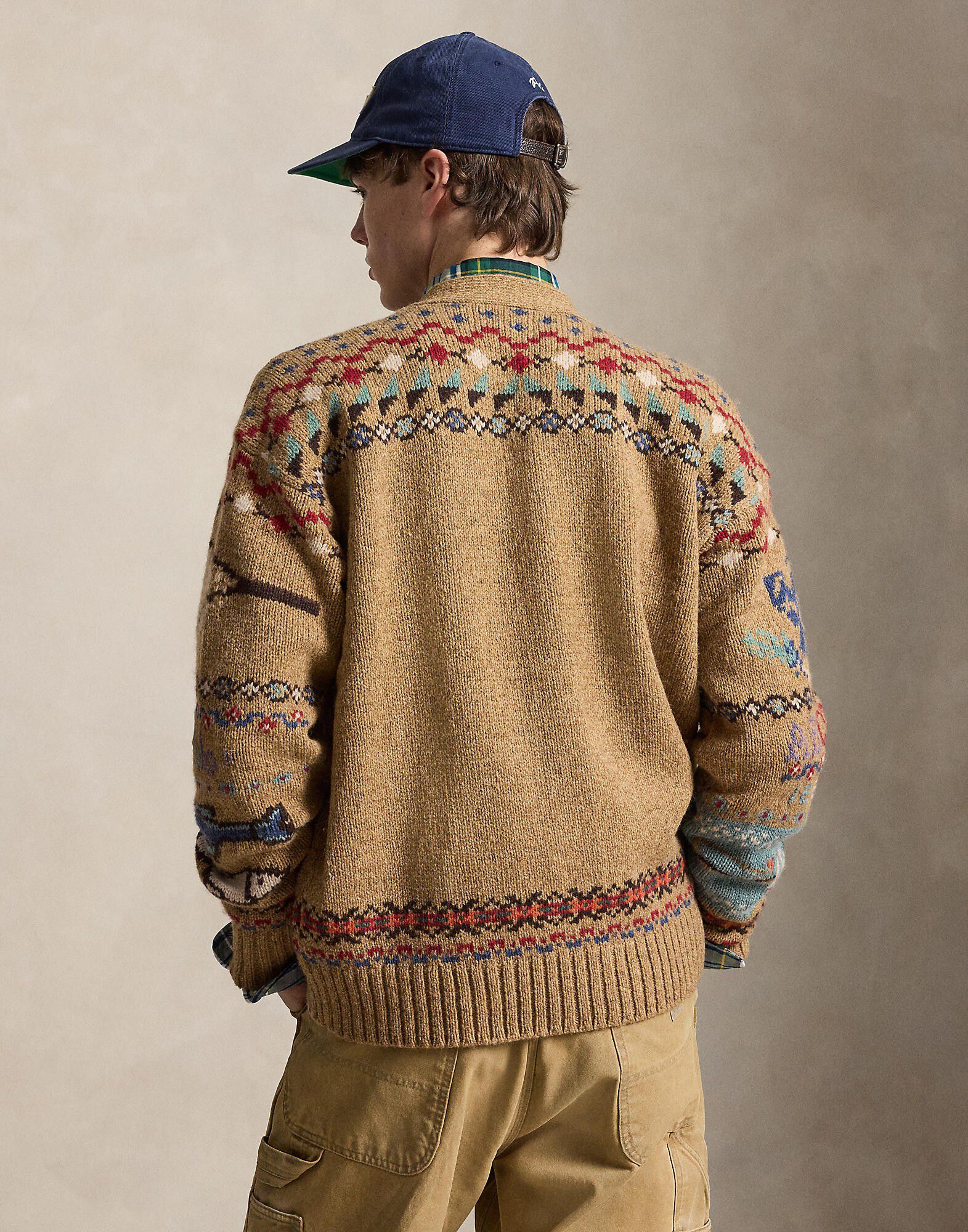 WOOL BLEND-SWEATER-CARDIGAN