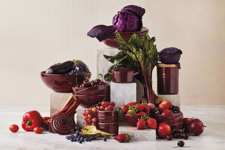 Dyb tallerken 16cm Garnet