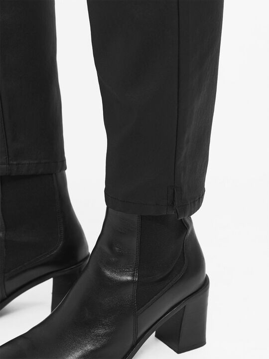 OBJBELLE LISA COATED PANT NOOS