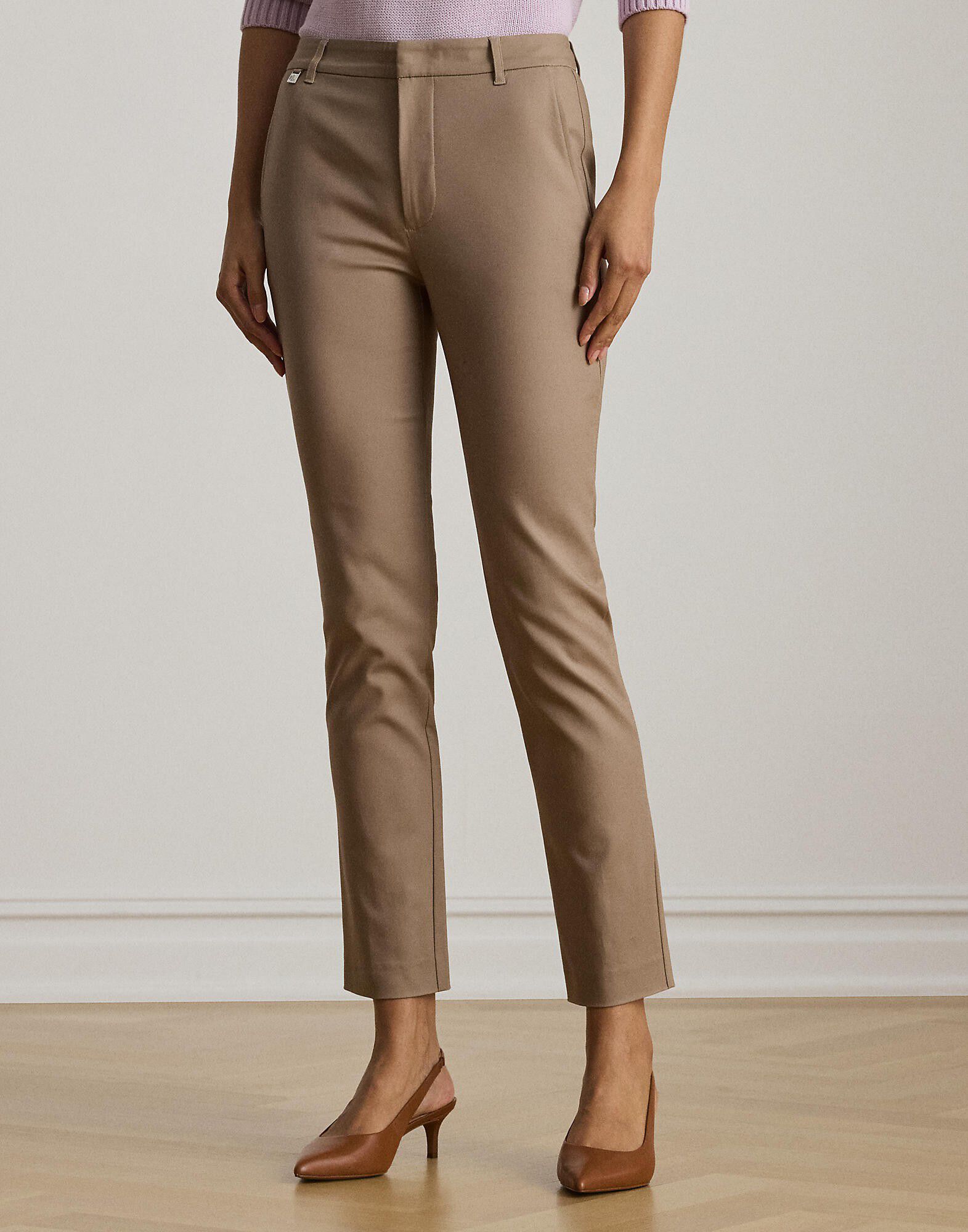 Double-Faced Stretch Cotton Pant