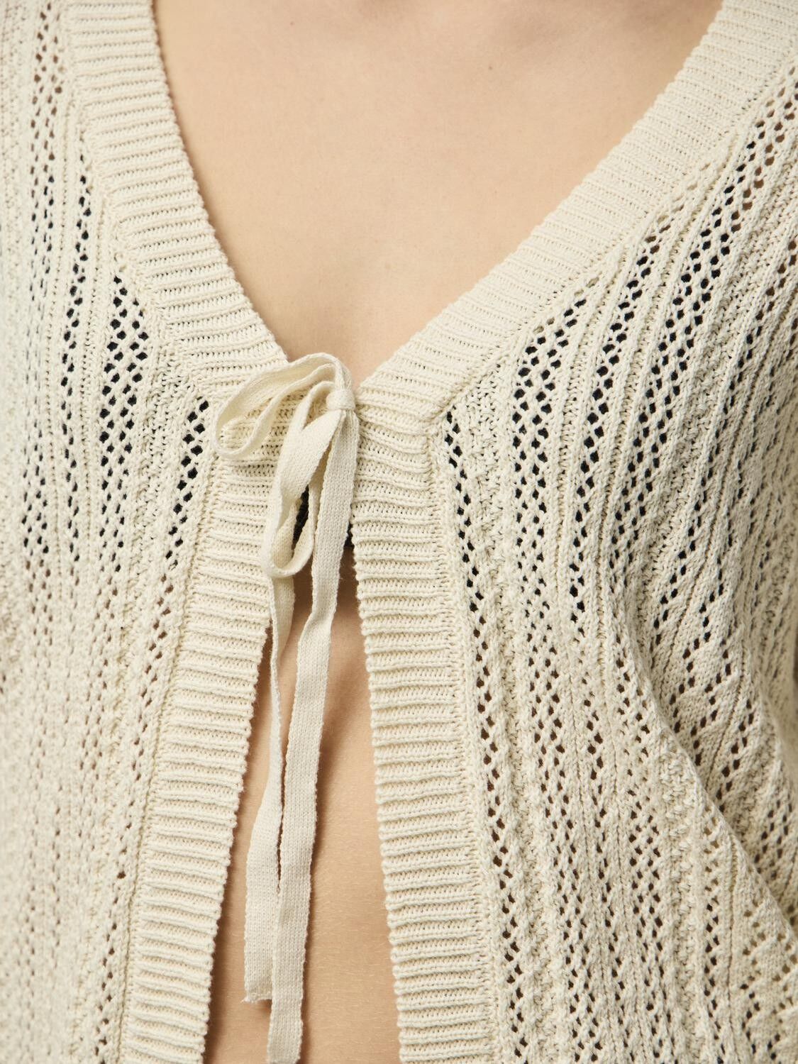 PCNUKA LS KNIT CARDIGAN NOOS BC