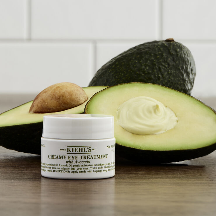 Creamy Eye Treatment with Avocado