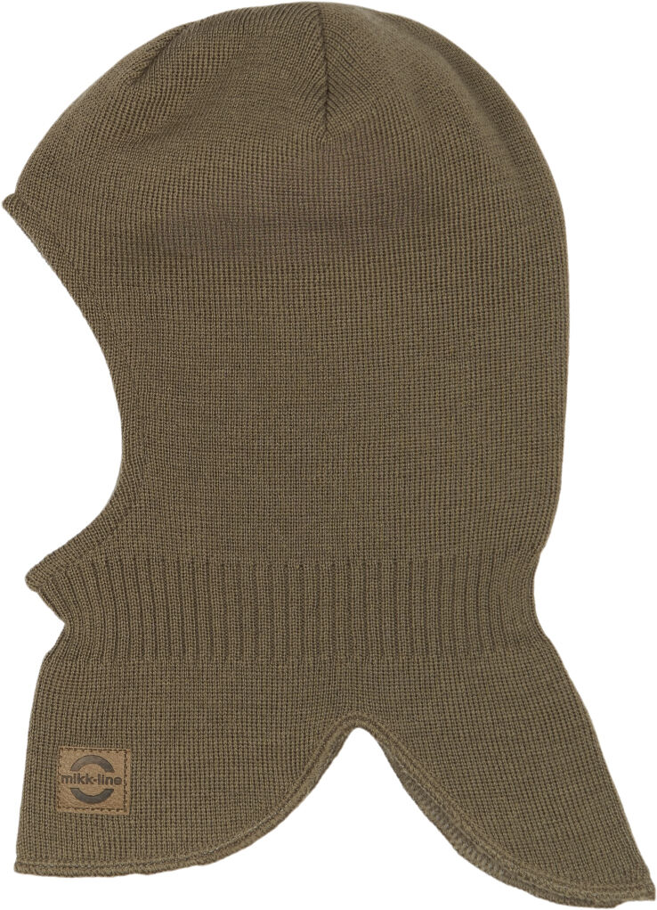Knitted Balaclava w Wool & Windstop