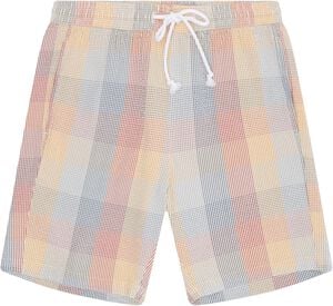Fig loose seersucker shorts