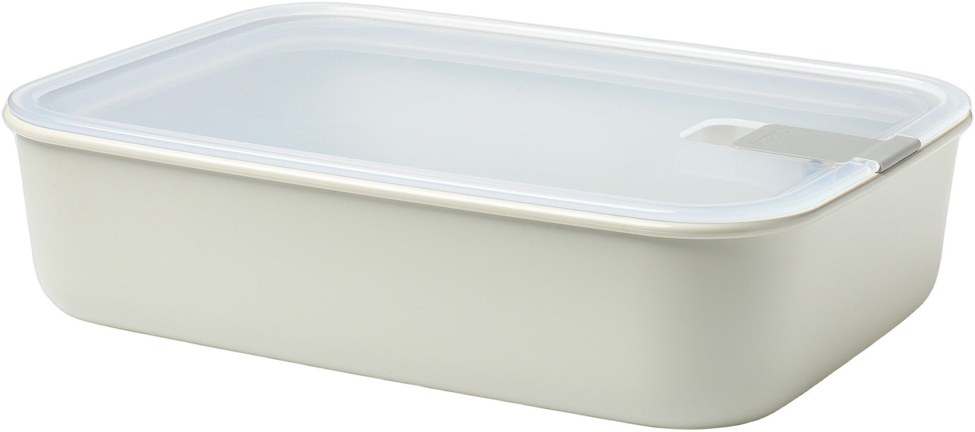 Husholdningsboks EasyClip 2250 ml Nordic white PP