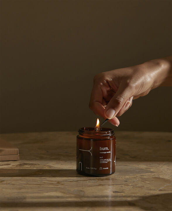Burn Massagelys no. 1