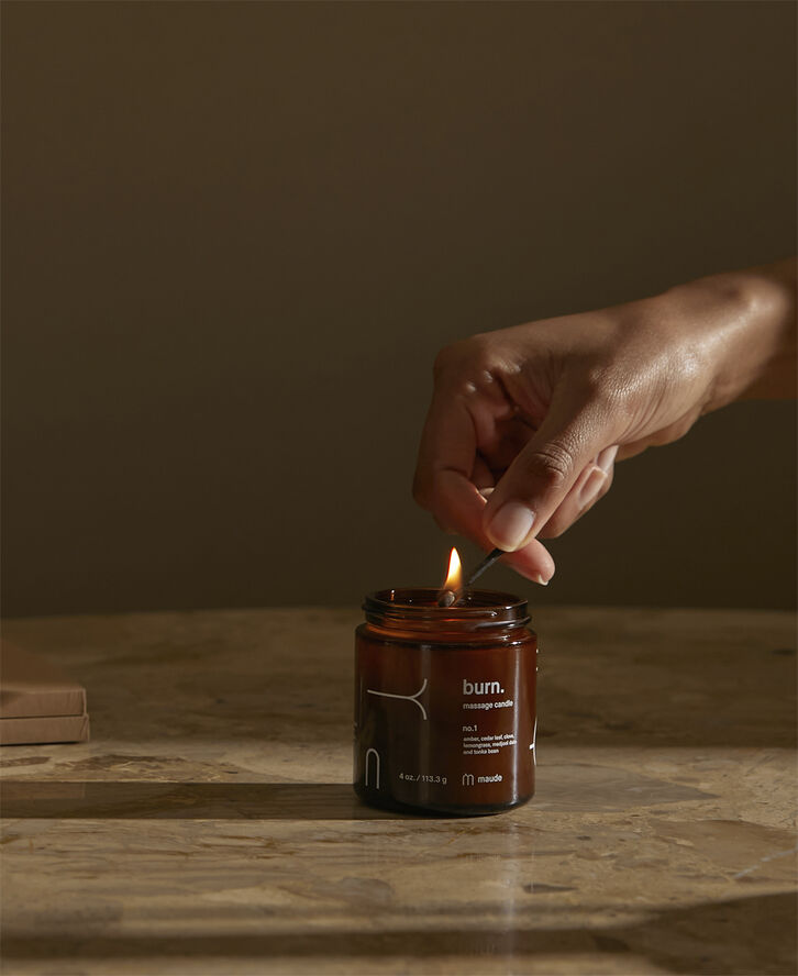 Burn Massagelys no. 1