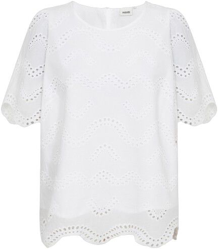 Curvy WA-HANI 2 Bluse Hvid