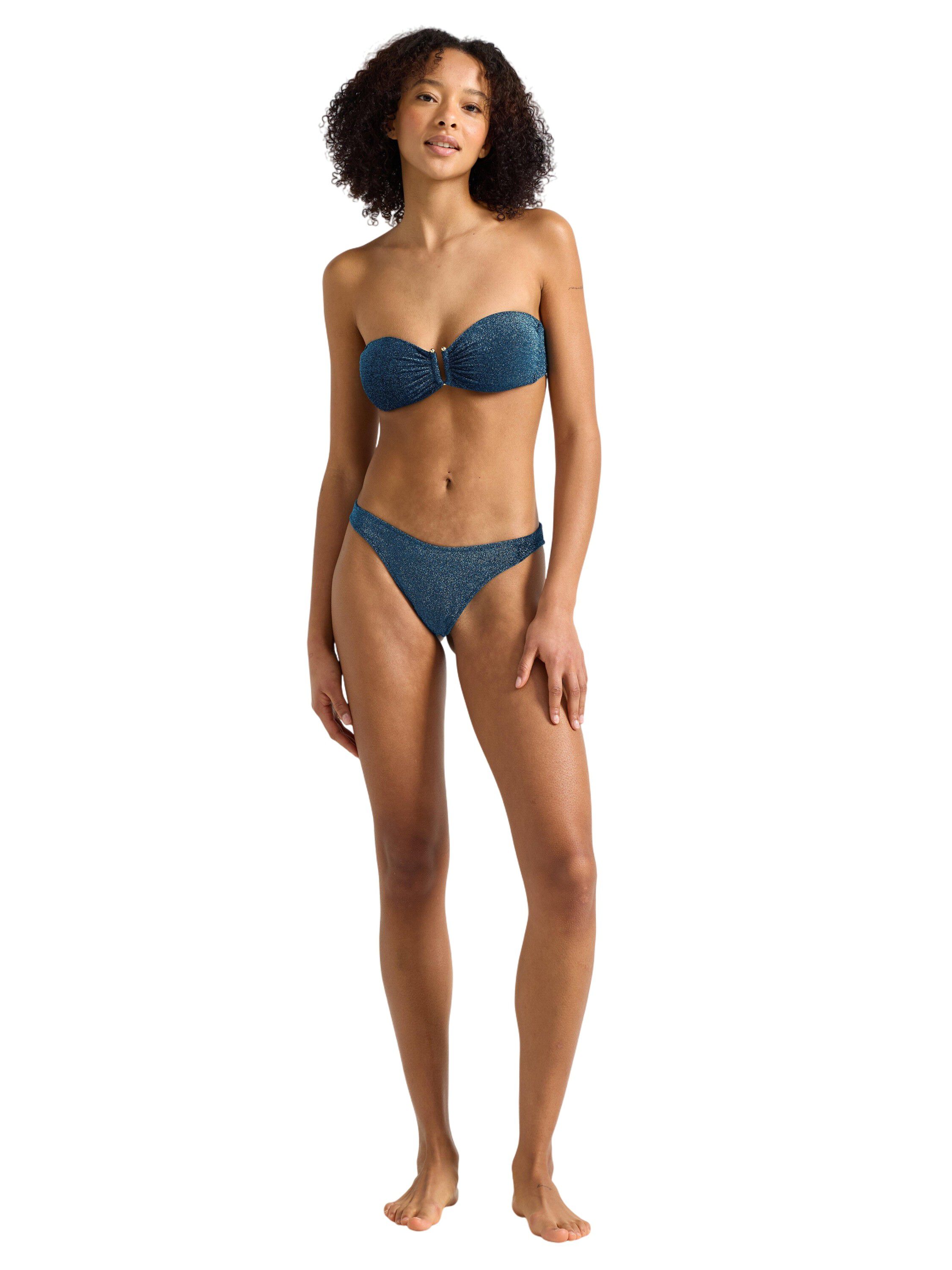 Foret bandeau bikini-bh lurex