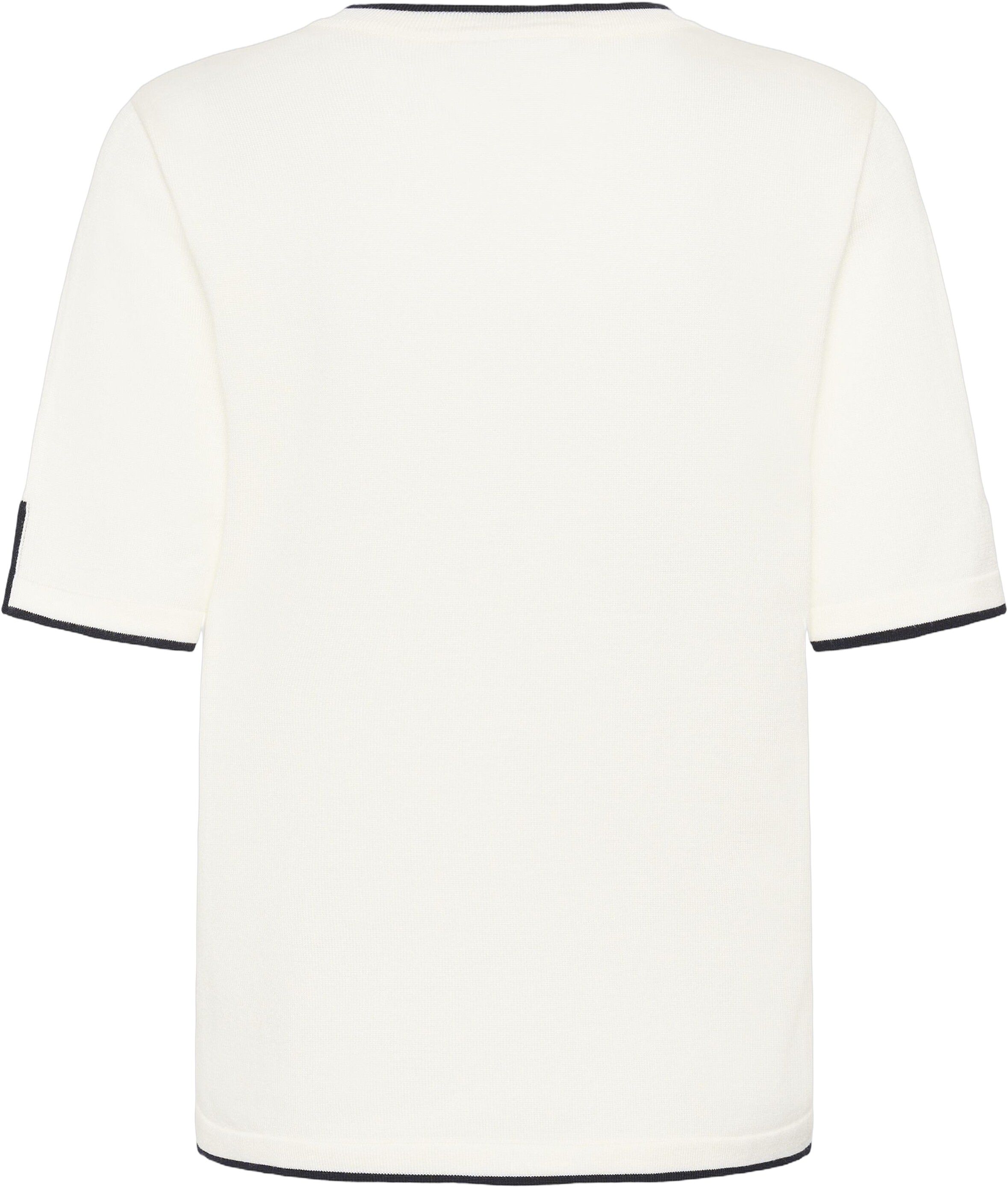 MilaSZ Contrast Stripe SS Pullover