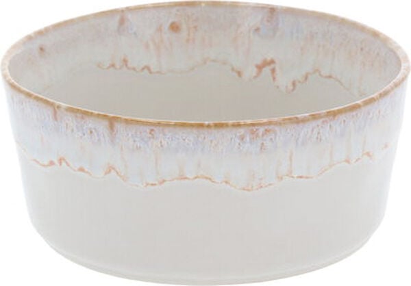"Skål Gres 50 cl 14 x 6 cm Vit Keramik"