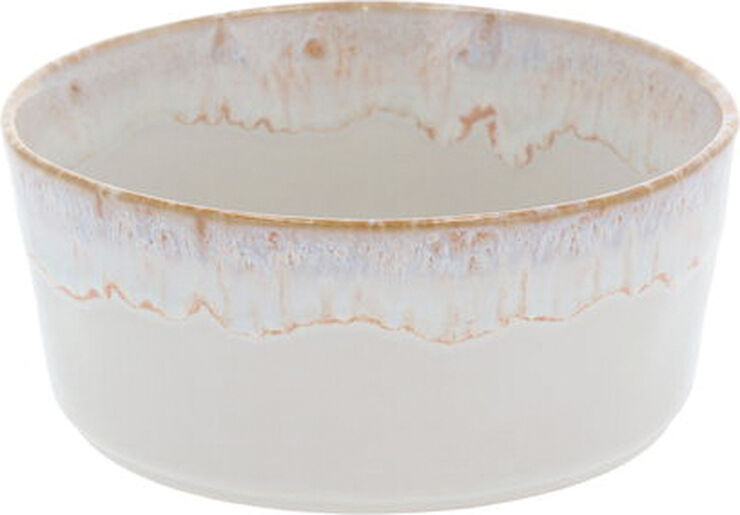 "Skål Gres 50 cl 14 x 6 cm Vit Keramik"