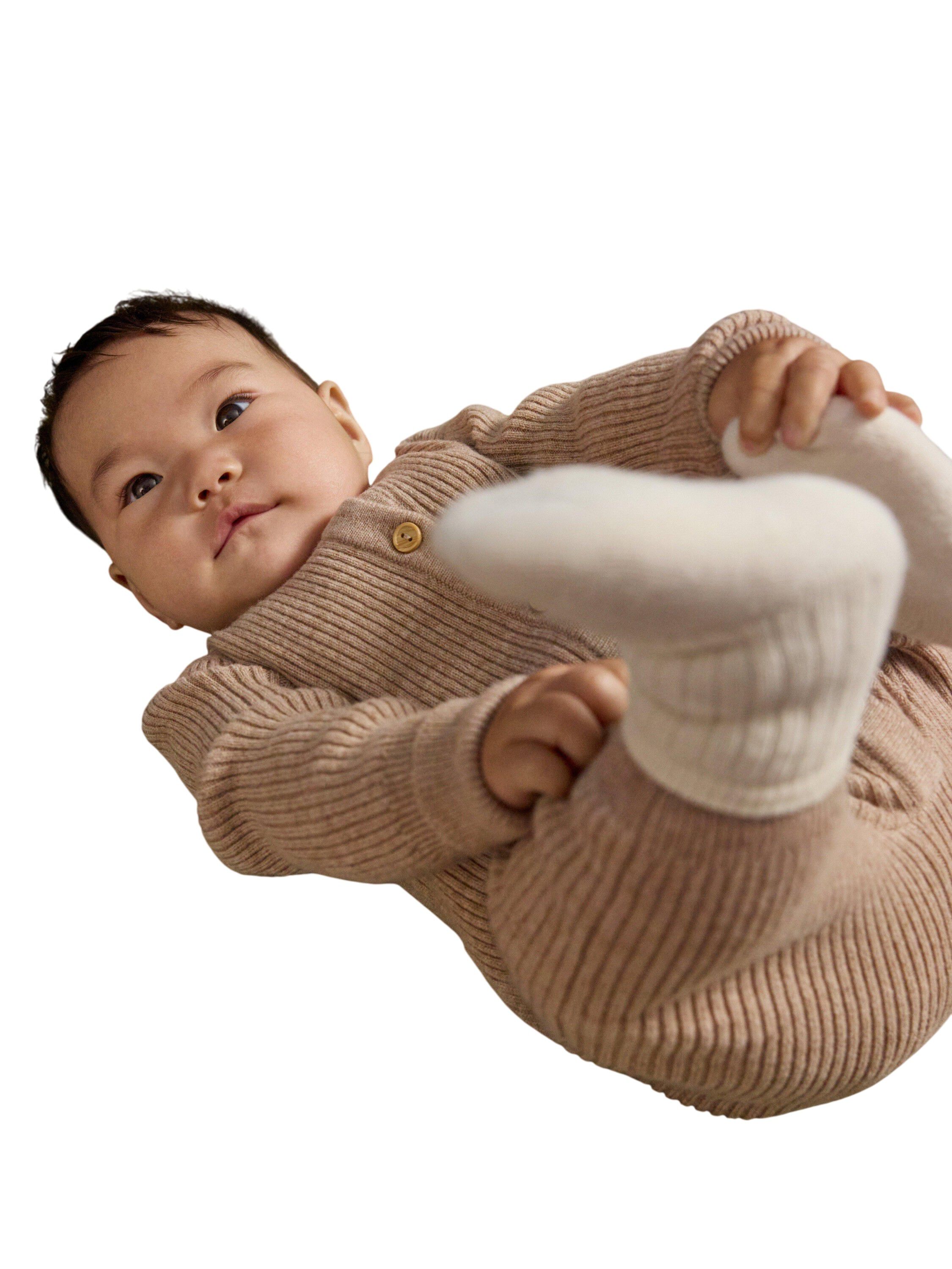 Cosy, ribbed jumpsuit in soft wool