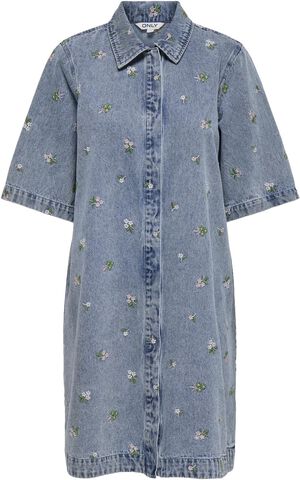 ONLVERA-BELLE S/S FLOWER DRESS DNM