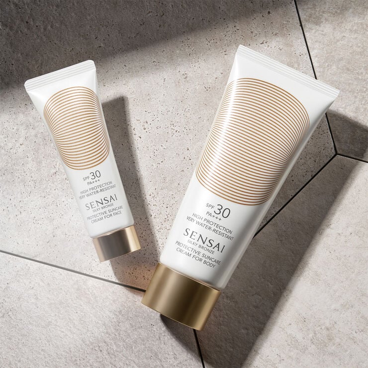 Sensai Silky Bronze Protective Cream Face SPF30 50 ml