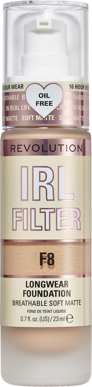 Revolution IRL Filter Longwear Foundation F8
