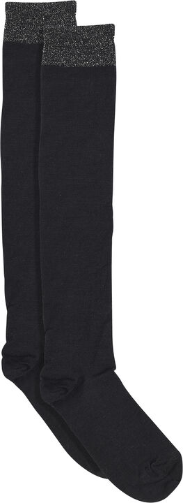 Wool/silk knee socks