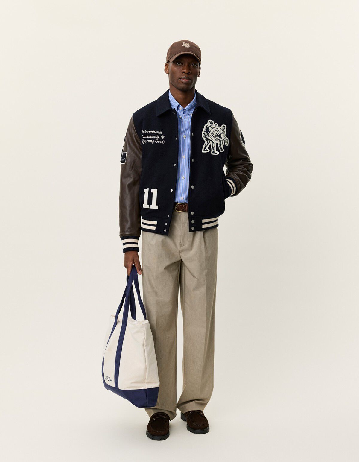 Basket Varsity Wool Jacket