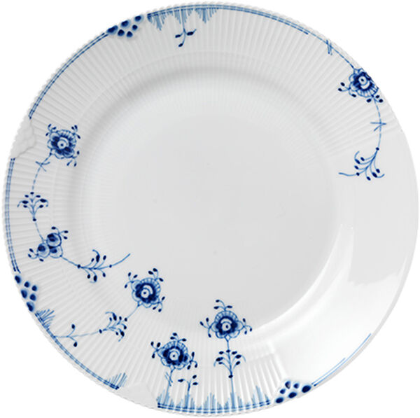 Blå Elements 28 cm. tallerken