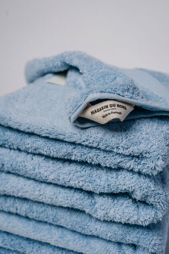 Egyptisk håndklæde lyseblå