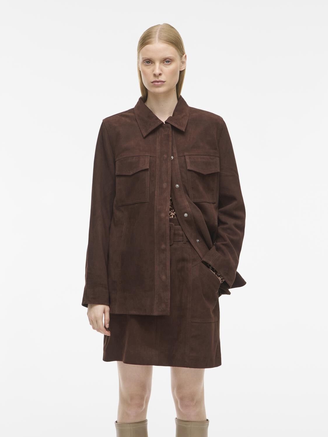 Rouerna Ls Suede Jacket