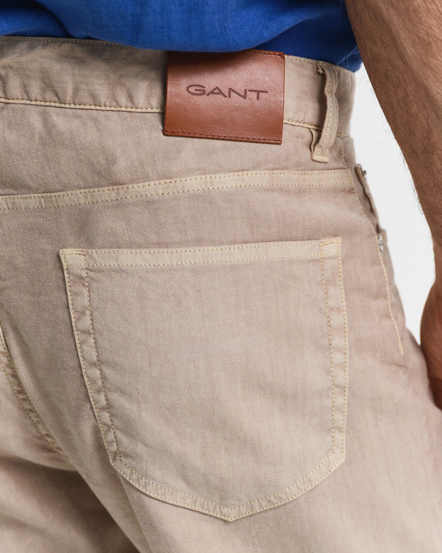 REG COT/LINEN JEANS