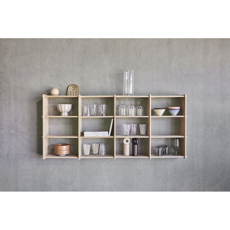 Yuka Swirl Glas - Pakke med 2