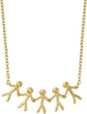 Together Family 5 necklace - GP