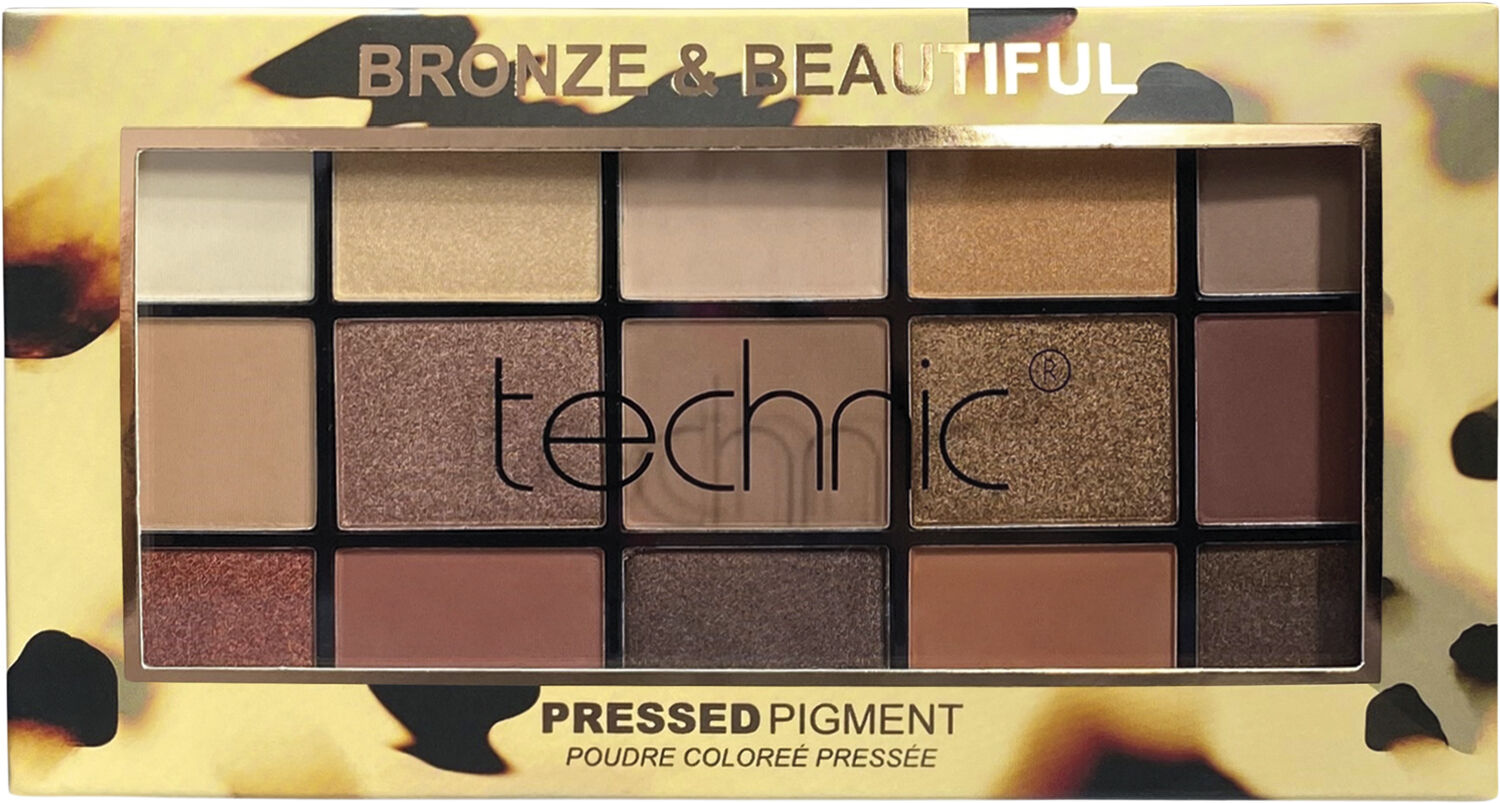 TECHNIC Bronze & Beautiful &Oslash;jenskygge Palette