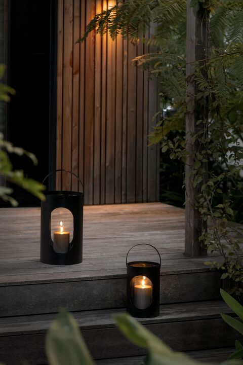 Light house lantern, Big, Black, 22x35 cm