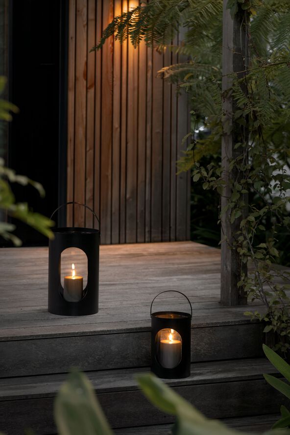 Light house lantern, Big, Black, 22x35 cm