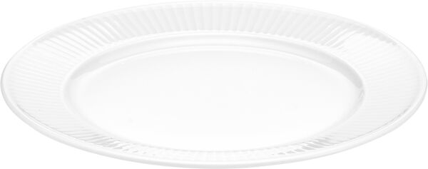 "Tallrik flat Plissé 20 cm Vit"