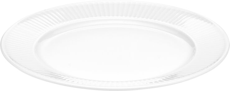 "Tallrik flat Plissé 20 cm Vit"